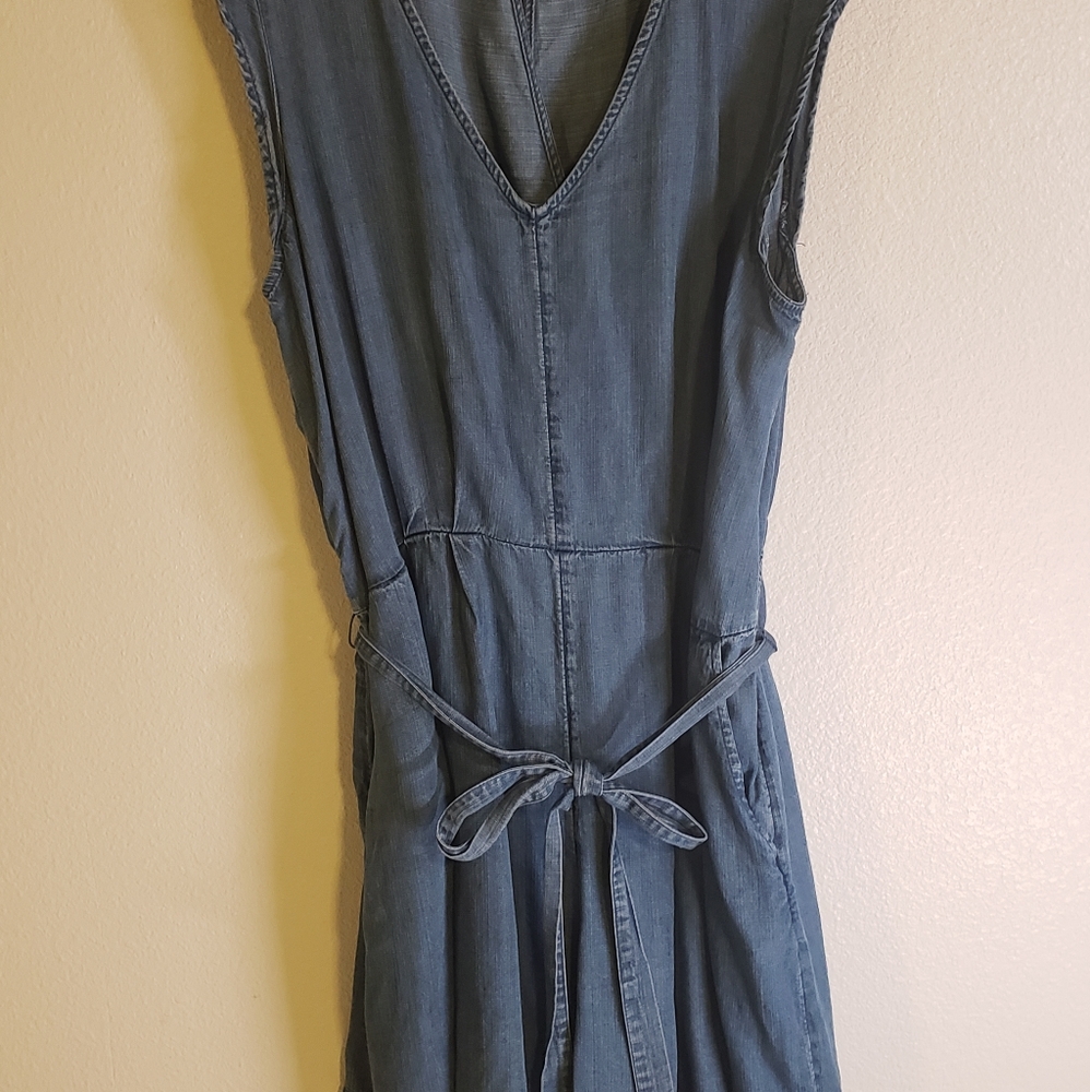 Denim romper